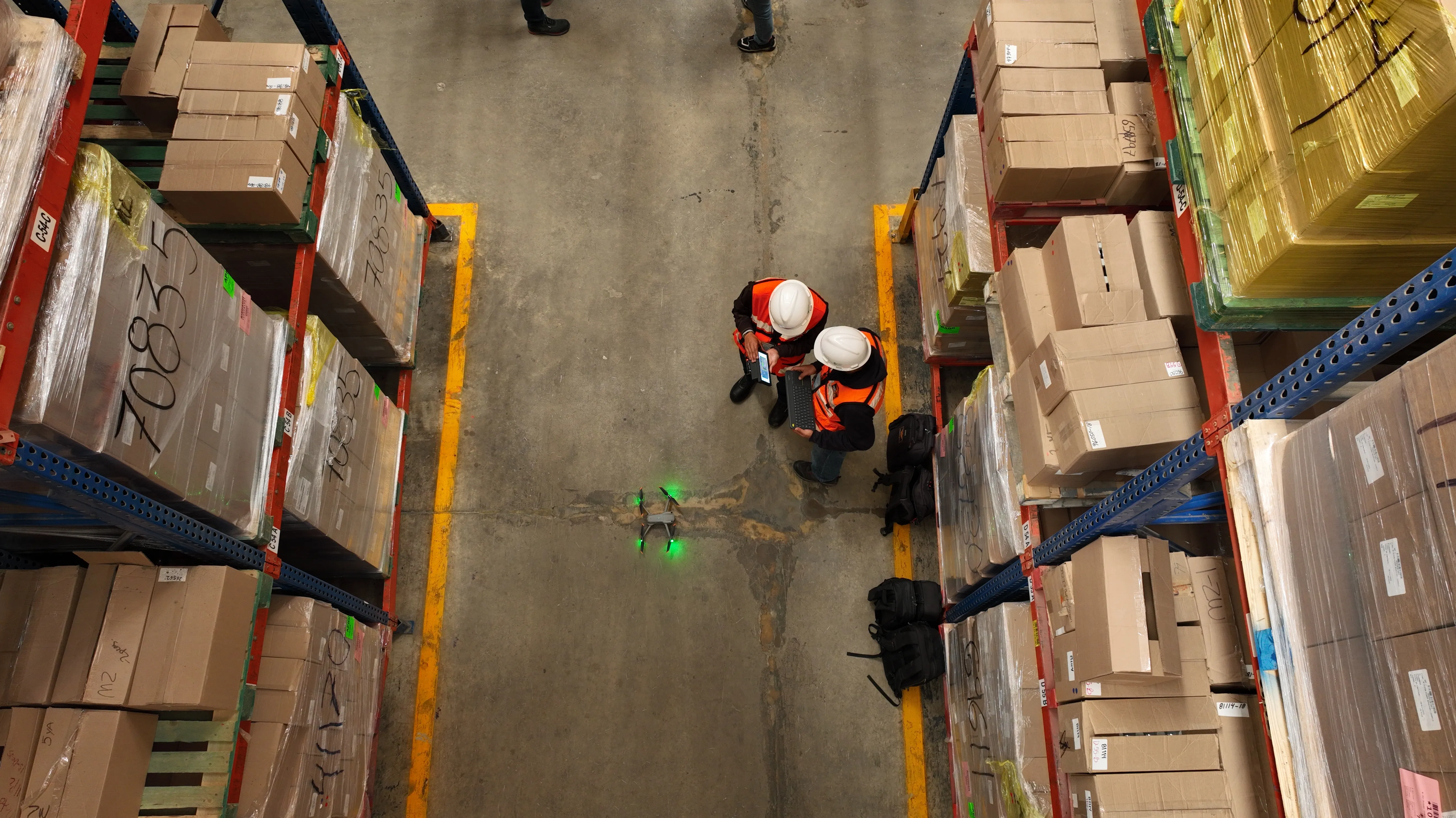 Operadores de Dron