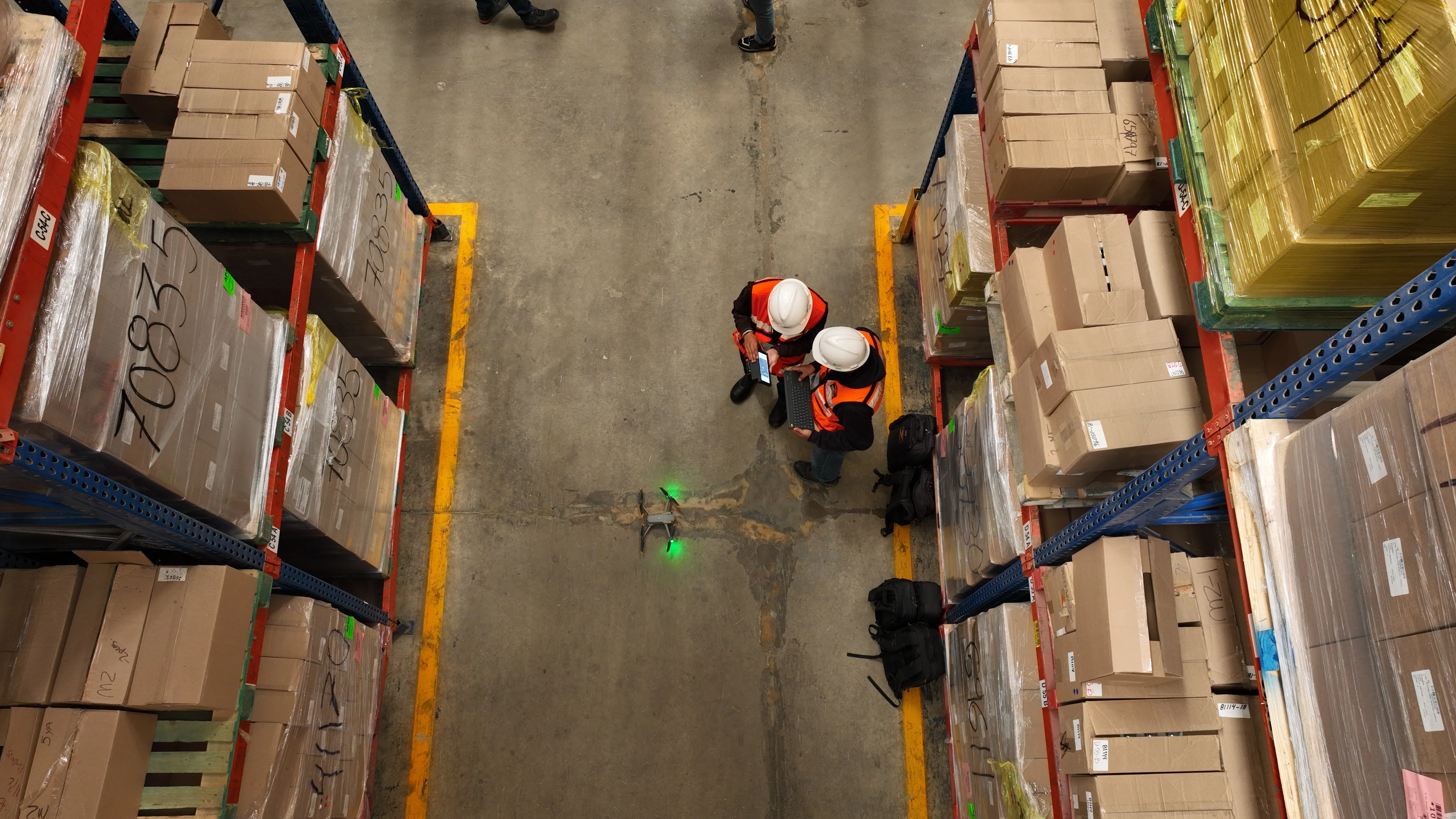 Operadores de Dron